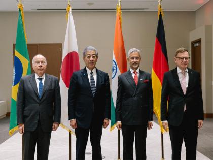 G4 Foreign Ministers discuss UNSC reforms, need for greater global representation in Security Council | G4 Foreign Ministers discuss UNSC reforms, need for greater global representation in Security Council