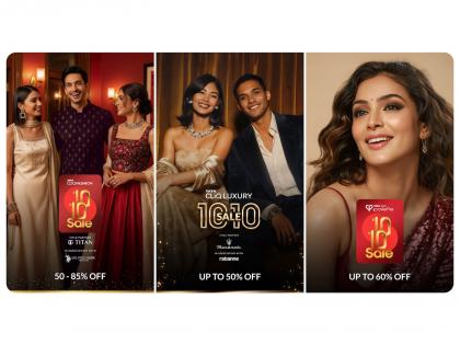 Made for 10/10 Celebrations: Tata CLiQ Fashion, Tata CLiQ Luxury, and Tata CLiQ Palette announce their flagship festive sale event, 10/10 | Made for 10/10 Celebrations: Tata CLiQ Fashion, Tata CLiQ Luxury, and Tata CLiQ Palette announce their flagship festive sale event, 10/10