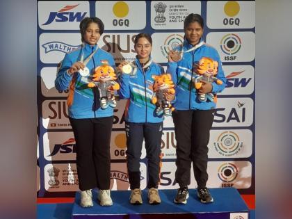 ISSF Junior WC: India sweep podium in 10 m air rifle women's event | ISSF Junior WC: India sweep podium in 10 m air rifle women's event