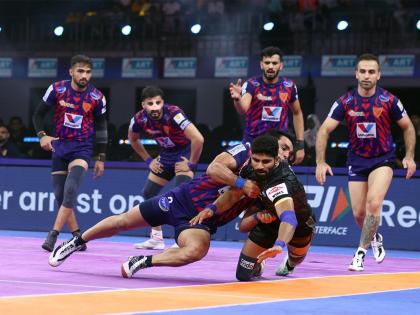 PKL: Ashu Malik stars in Dabang Delhi's thrilling win over Haryana Steelers | PKL: Ashu Malik stars in Dabang Delhi's thrilling win over Haryana Steelers