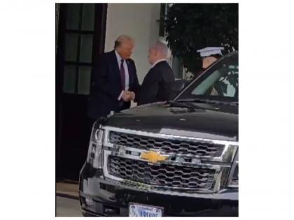 Trump hosts Netanyahu at White House, day after claiming "all are on board" for "greatness" in Middle East | Trump hosts Netanyahu at White House, day after claiming "all are on board" for "greatness" in Middle East Trump hosts Netanyahu at White House, day after claiming "all are on board" for "greatness" in Middle East | Trump hosts Netanyahu at White House, day after claiming "all are on board" for "greatness" in Middle East