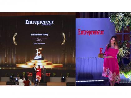 Elixir Wellness Named Healthcare Startup of the Year at Entrepreneur India 2025 | Elixir Wellness Named Healthcare Startup of the Year at Entrepreneur India 2025