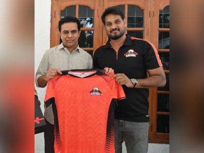 Hyderabad Black Hawks invite former Industries, Information Technology, and Communications Minister, KTR Gaaru to Prime Volleyball League home matches | Hyderabad Black Hawks invite former Industries, Information Technology, and Communications Minister, KTR Gaaru to Prime Volleyball League home matches