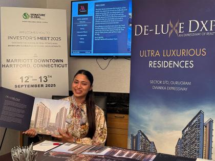 Signature Global Enhances Engagement with NRI Customers in USA's Connecticut; Showcases Key Projects to Homebuyers | Signature Global Enhances Engagement with NRI Customers in USA's Connecticut; Showcases Key Projects to Homebuyers