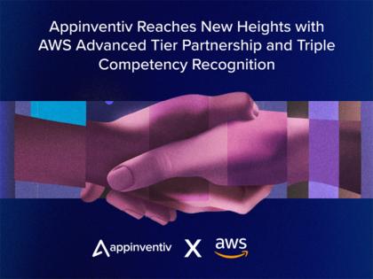 Appinventiv Reaches New Heights with AWS Advanced Tier Partnership and Triple Competency Recognition | Appinventiv Reaches New Heights with AWS Advanced Tier Partnership and Triple Competency Recognition