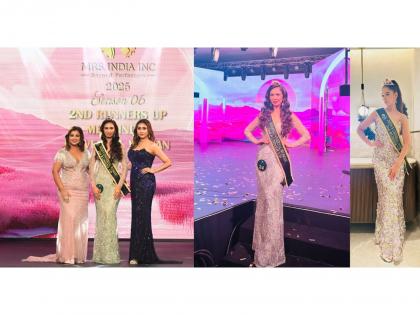 Shivani Rahangdale Sawant Wins 2nd Runner Up at Mrs. India Universal Woman 2025, Inspiring Women Nationwide | Shivani Rahangdale Sawant Wins 2nd Runner Up at Mrs. India Universal Woman 2025, Inspiring Women Nationwide