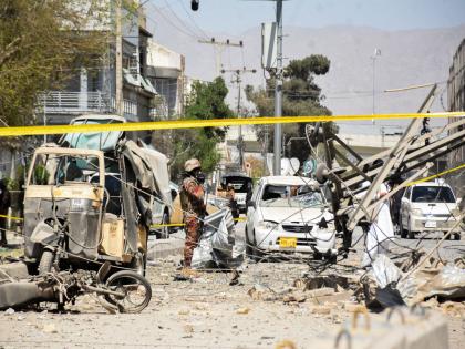 Pak: Blast near Frontier Corps headquarters in Quetta kills 10, injures 32 | Pak: Blast near Frontier Corps headquarters in Quetta kills 10, injures 32
