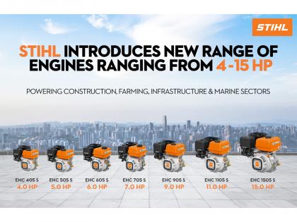 New powerhouses driving Transformation. STIHL India adds new models to its Engine Range | New powerhouses driving Transformation. STIHL India adds new models to its Engine Range