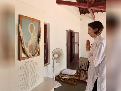 British envoy to India expresses "disappointment and sadness" over vandalism of Mahatma Gandhi's statue in London | British envoy to India expresses "disappointment and sadness" over vandalism of Mahatma Gandhi's statue in London