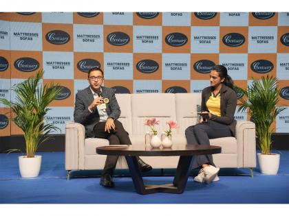From Sleep to Seating: Centuary Mattresses expands into Sofa segment with grand launch by PV Sindhu | From Sleep to Seating: Centuary Mattresses expands into Sofa segment with grand launch by PV Sindhu From Sleep to Seating: Centuary Mattresses expands into Sofa segment with grand launch by PV Sindhu | From Sleep to Seating: Centuary Mattresses expands into Sofa segment with grand launch by PV Sindhu