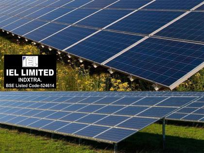 IEL Limited [BSE Listed. INDXTRA, Scrip Code: 524614], Announces Entry into Solar, Renewable and Conventional Energy Sector with Comprehensive Power Solutions | IEL Limited [BSE Listed. INDXTRA, Scrip Code: 524614], Announces Entry into Solar, Renewable and Conventional Energy Sector with Comprehensive Power Solutions