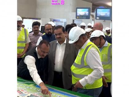 Gautam Adani reviews new Navi Mumbai airport before inauguration on Oct 8 | Gautam Adani reviews new Navi Mumbai airport before inauguration on Oct 8