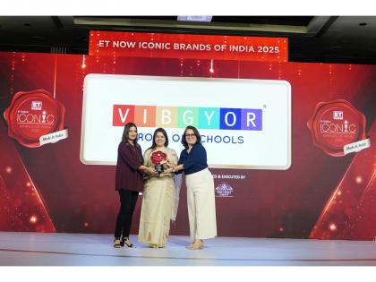 VIBGYOR Group of Schools Recognised as ET NOW Iconic Brands of 2025 | VIBGYOR Group of Schools Recognised as ET NOW Iconic Brands of 2025