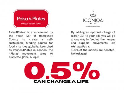 Royal Orchid Hotels and Mumbai's Newest Lifestyle Hotel, ICONIQA, Partners with Paisa4Plates to Launch Innovative Charitable Initiative | Royal Orchid Hotels and Mumbai's Newest Lifestyle Hotel, ICONIQA, Partners with Paisa4Plates to Launch Innovative Charitable Initiative