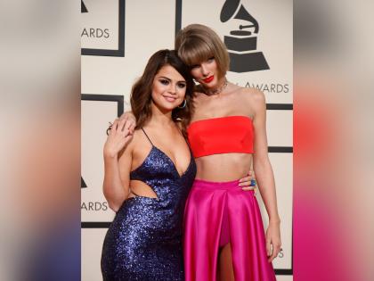 Taylor Swift joked best friend Selena Gomez 'beat her to the altar" during singer's wedding speech | Taylor Swift joked best friend Selena Gomez 'beat her to the altar" during singer's wedding speech