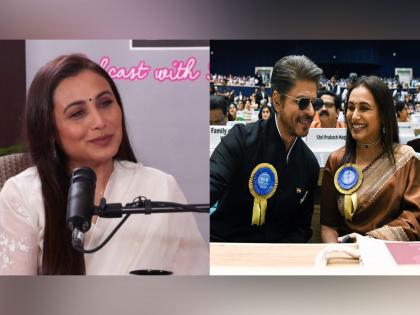 "SRK's second name is love": Rani Mukerji reacts to Shah Rukh Khan's iconic pairings with her, Kajol, and Juhi | "SRK's second name is love": Rani Mukerji reacts to Shah Rukh Khan's iconic pairings with her, Kajol, and Juhi