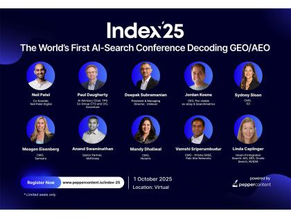 Pepper Content Unveils Index'25: The World's First AI-Search Conference | Pepper Content Unveils Index'25: The World's First AI-Search Conference