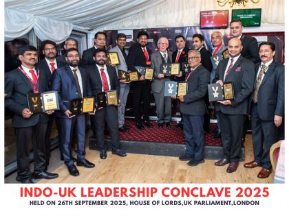 Asia Today Media Honors Achievers at Indo-UK Leadership Conclave 2025, House of Lords, UK Parliament, London | Asia Today Media Honors Achievers at Indo-UK Leadership Conclave 2025, House of Lords, UK Parliament, London