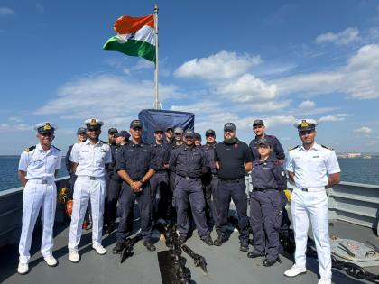 INS Trikand makes port call at Taranto to strengthen India-Italy defence ties | INS Trikand makes port call at Taranto to strengthen India-Italy defence ties