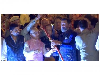 Bobby Deol performs Ravan Dahan at Lav Kush Ramlila in Delhi