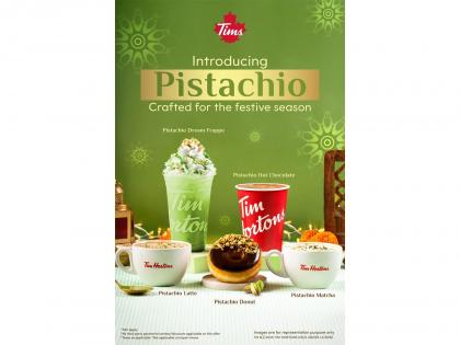 Tim Hortons® India Brings Pistachio to Your Festive Celebrations | Tim Hortons® India Brings Pistachio to Your Festive Celebrations