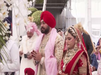 Abhishek Sharma's sister ties knot with businessman Lovish Oberoi; cricketer misses wedding due to match commitment | Abhishek Sharma's sister ties knot with businessman Lovish Oberoi; cricketer misses wedding due to match commitment