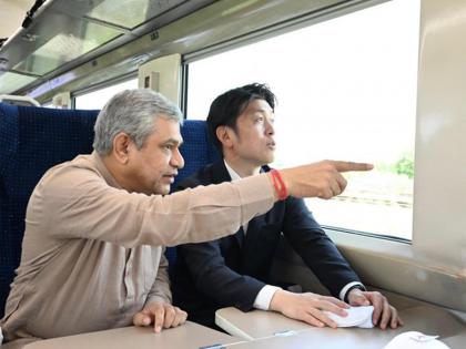Railway Minister Ashwini Vaishnaw, Japanese counterpart review progress at Surat high-speed rail site | Railway Minister Ashwini Vaishnaw, Japanese counterpart review progress at Surat high-speed rail site