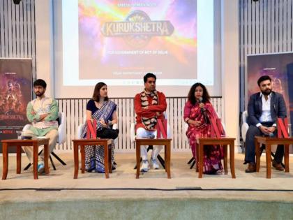Animated mythology series 'Kurukshetra' screening held in Delhi, to stream from October 10 | Animated mythology series 'Kurukshetra' screening held in Delhi, to stream from October 10