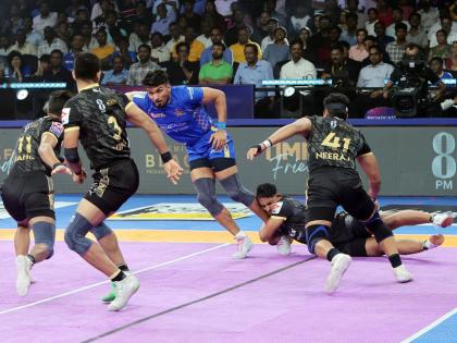 PKL 12: Deshwal's sensational 22-point masterclass guides Tamil Thalaivas to win over Haryana Steelers | PKL 12: Deshwal's sensational 22-point masterclass guides Tamil Thalaivas to win over Haryana Steelers