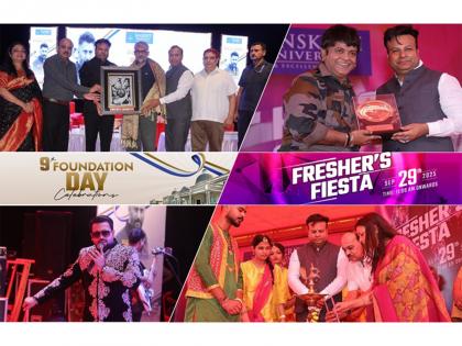 Sanskriti University Marks 9th Foundation Day with Vivek Agnihotri and Welcomes Students with Fresher's Fiesta | Sanskriti University Marks 9th Foundation Day with Vivek Agnihotri and Welcomes Students with Fresher's Fiesta
