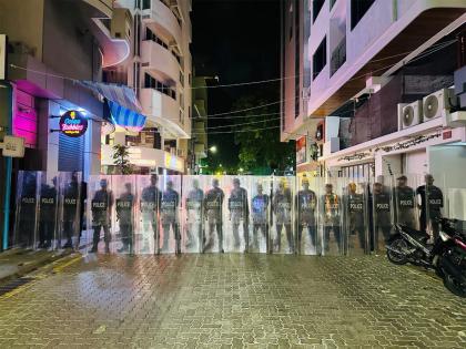 Maldives Govt defends police action amid 'Lootuvaifi' protest in Male | Maldives Govt defends police action amid 'Lootuvaifi' protest in Male