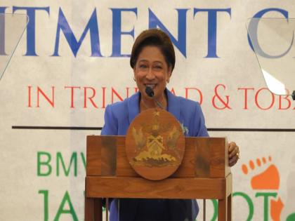 "Through a partnership with Jaipur Foot Camp, we will establish an artificial limb centre in TT": PM Persad-Bissessar | "Through a partnership with Jaipur Foot Camp, we will establish an artificial limb centre in TT": PM Persad-Bissessar