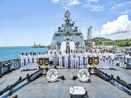 India-Malaysia enhance bilateral engagement during INS Sahyadri port call | India-Malaysia enhance bilateral engagement during INS Sahyadri port call