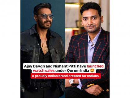 Ajay Devgn and Nishant Pitti redefine Indian luxury with launch of Qorum Watches | Ajay Devgn and Nishant Pitti redefine Indian luxury with launch of Qorum Watches