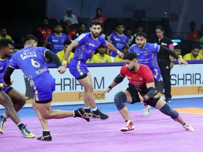 PKL 12: Bengaluru Bulls earn revenge over Tamil Thalaivas, seal 33-29 win in thriller | PKL 12: Bengaluru Bulls earn revenge over Tamil Thalaivas, seal 33-29 win in thriller