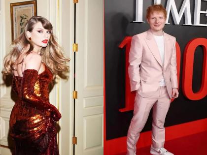Taylor Swift opens up on her conversation with Ed Sheeran at BFF Selena Gomez's wedding | Taylor Swift opens up on her conversation with Ed Sheeran at BFF Selena Gomez's wedding