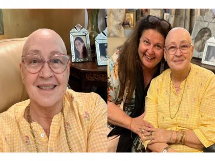 Nafisa Ali shares her "positive power" as she embraces bald look during chemotherapy | Nafisa Ali shares her "positive power" as she embraces bald look during chemotherapy