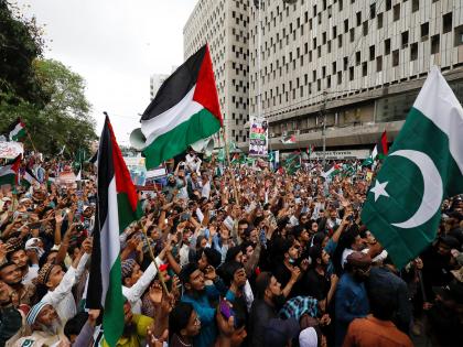 Thousands rally in Karachi against Gaza 'genocide', urge Pakistan to reject Israel ties | Thousands rally in Karachi against Gaza 'genocide', urge Pakistan to reject Israel ties