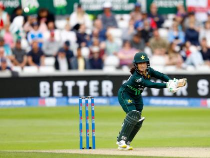 Pakistan's Sidra Amin reprimanded for ICC Code of Conduct breach during World Cup clash against India | Pakistan's Sidra Amin reprimanded for ICC Code of Conduct breach during World Cup clash against India