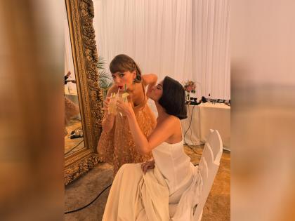 "Blessed to have you by my side...": Selena Gomez shares unseen glimpses with bestie Taylor Swift from her wedding day | "Blessed to have you by my side...": Selena Gomez shares unseen glimpses with bestie Taylor Swift from her wedding day