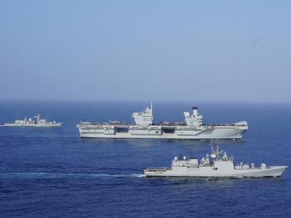 Exercise Konkan 2025: India-UK carrier strike groups link up in a historic first | Exercise Konkan 2025: India-UK carrier strike groups link up in a historic first