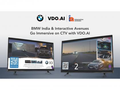 BMW India and Interactive Avenues Partner with VDO.AI To Deliver Interactive CTV Campaigns | BMW India and Interactive Avenues Partner with VDO.AI To Deliver Interactive CTV Campaigns