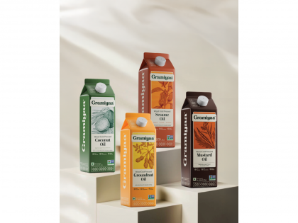 Gramiyaa Redefines Cooking Oil Category with India's First Freshness Focused Gable-Top Pack | Gramiyaa Redefines Cooking Oil Category with India's First Freshness Focused Gable-Top Pack
