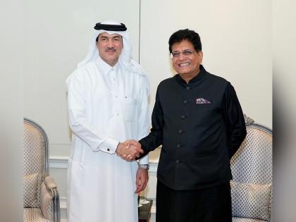 Piyush Goyal holds talks with Qatar trade minister, eyes boost in bilateral trade | Piyush Goyal holds talks with Qatar trade minister, eyes boost in bilateral trade