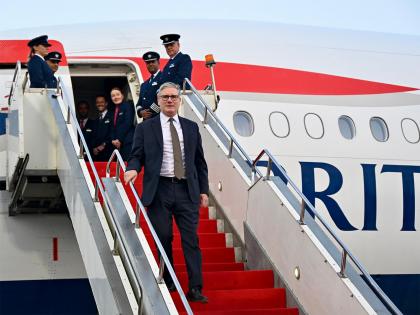 UK PM Keir Starmer touches down in India on first official visit | UK PM Keir Starmer touches down in India on first official visit