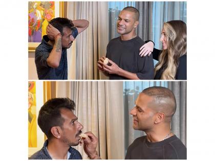Shikhar Dhawan and Yuzvendra Chahal's hilarious reel brings joy to fans | Shikhar Dhawan and Yuzvendra Chahal's hilarious reel brings joy to fans