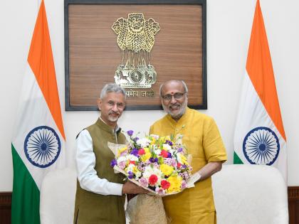 Jaishankar meets Vice President Radhakrishnan, discusses foreign policy priorities | Jaishankar meets Vice President Radhakrishnan, discusses foreign policy priorities