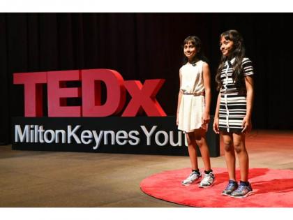 11-Year-Old Twins Eva and Amaira Deotale Champion Disability Inclusion on TEDx Stage | 11-Year-Old Twins Eva and Amaira Deotale Champion Disability Inclusion on TEDx Stage