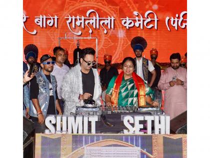 Delhi's festive spirit found its pulse in two massive Dandiya nights, both powered by DJ Sumit Sethi's firebrand performances | Delhi's festive spirit found its pulse in two massive Dandiya nights, both powered by DJ Sumit Sethi's firebrand performances