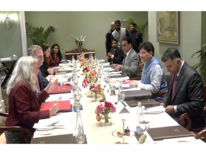 India-UK trade ministers hold bilateral meeting in Mumbai | India-UK trade ministers hold bilateral meeting in Mumbai